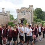 Class 3 visit Powderham Castle