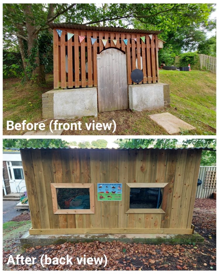 EYFS Outdoor Area Transformation!