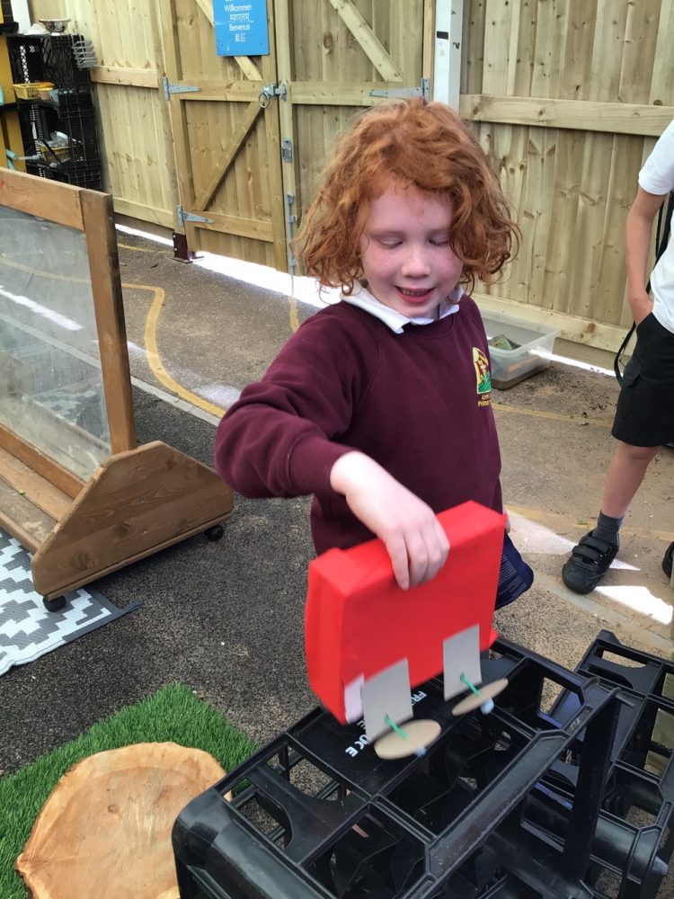 Reception and Year 5 Collaboration – The Naughty Bus